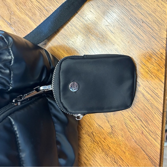 Black Quilted Baby Backpack Diaper Bag - Picture 10 of 15